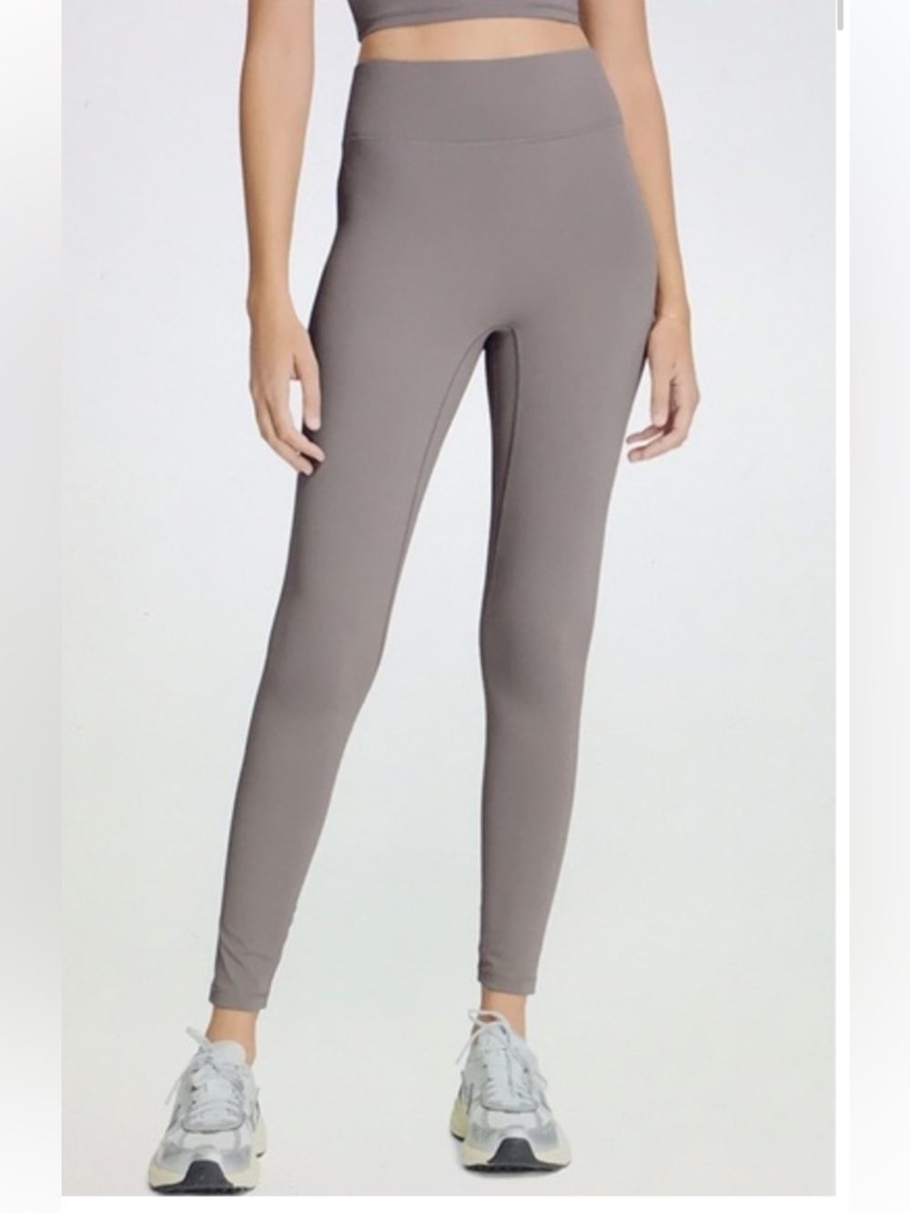 Bandier/All Access Center Stage leggings pewter NWT size Small